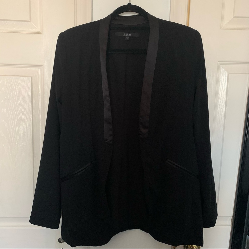 GUESS Black Blazer Size Medium